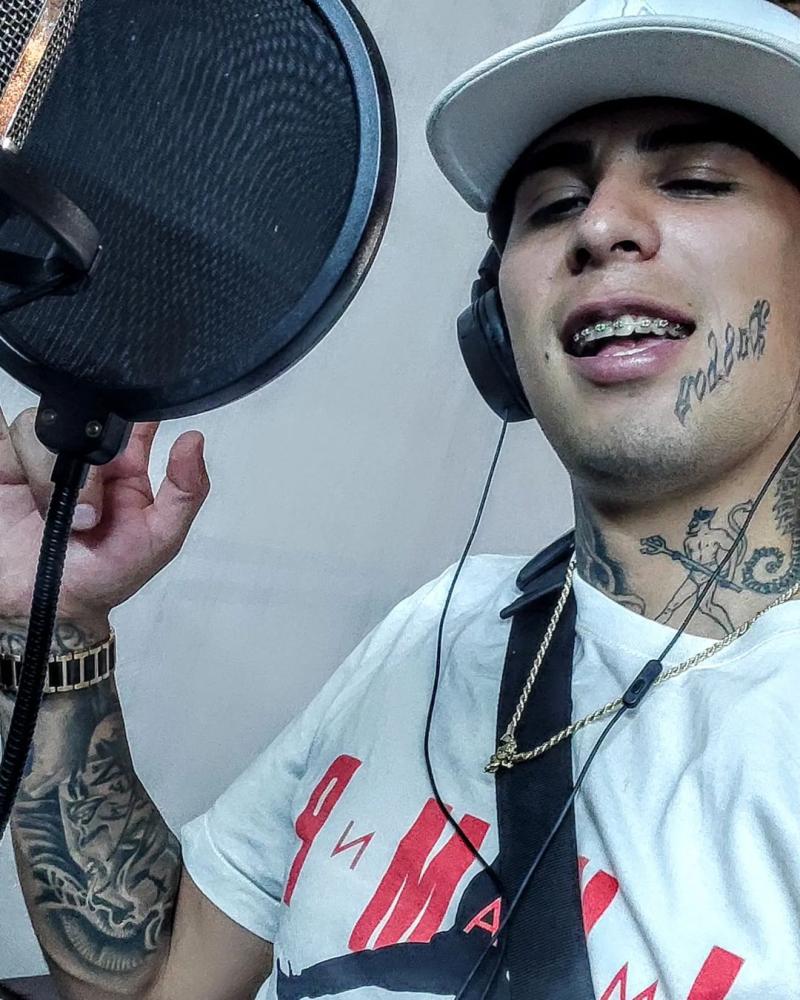 El actor e influencer, Kevin Kaletry fue asesinado a tiros en plena conferencia de prensa. / Foto: @kaletry_king