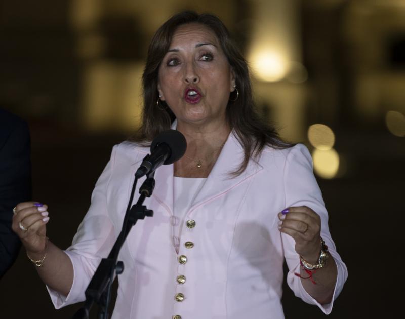 AFP - Presidenta de Perú, Dina Boluarte