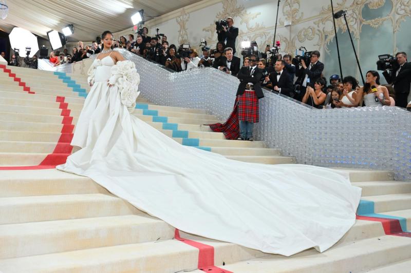 AFP - Rihanna en la Met Gala 2023