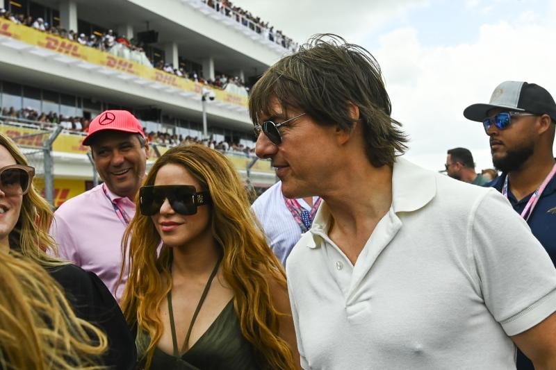 AFP - Shakira y Tom Cruise
