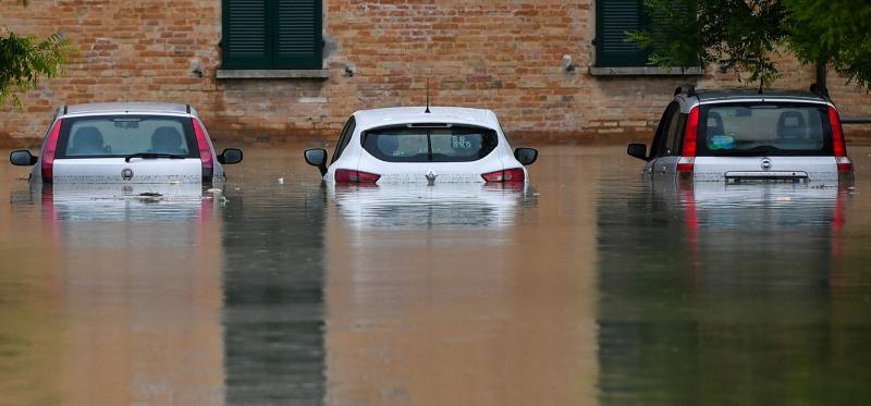 AFP - Inundaciones en Italia