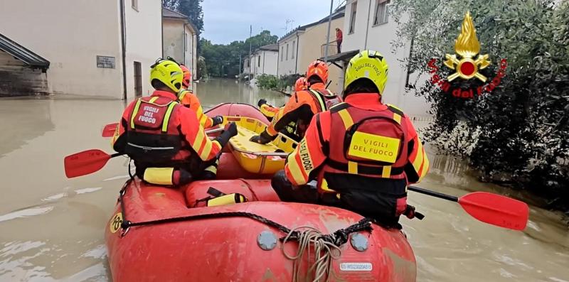 AFP - Inundaciones en Italia