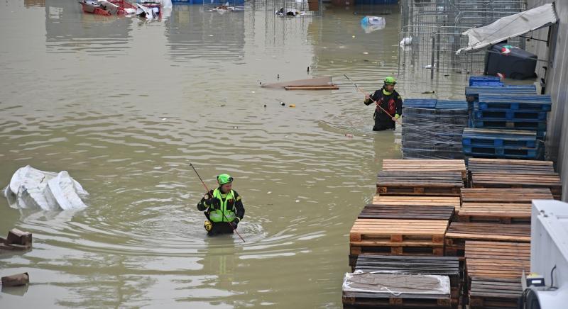 AFP - Inundaciones en Italia