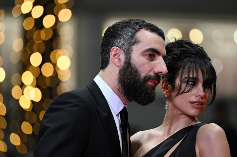 AFP - Dua Lipa y su nuevo novio Romain Gavras en el Festival de Cannes