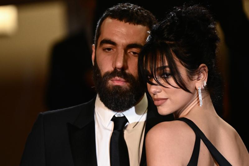 AFP - Dua Lipa y su nuevo novio Romain Gavras en el Festival de Cannes