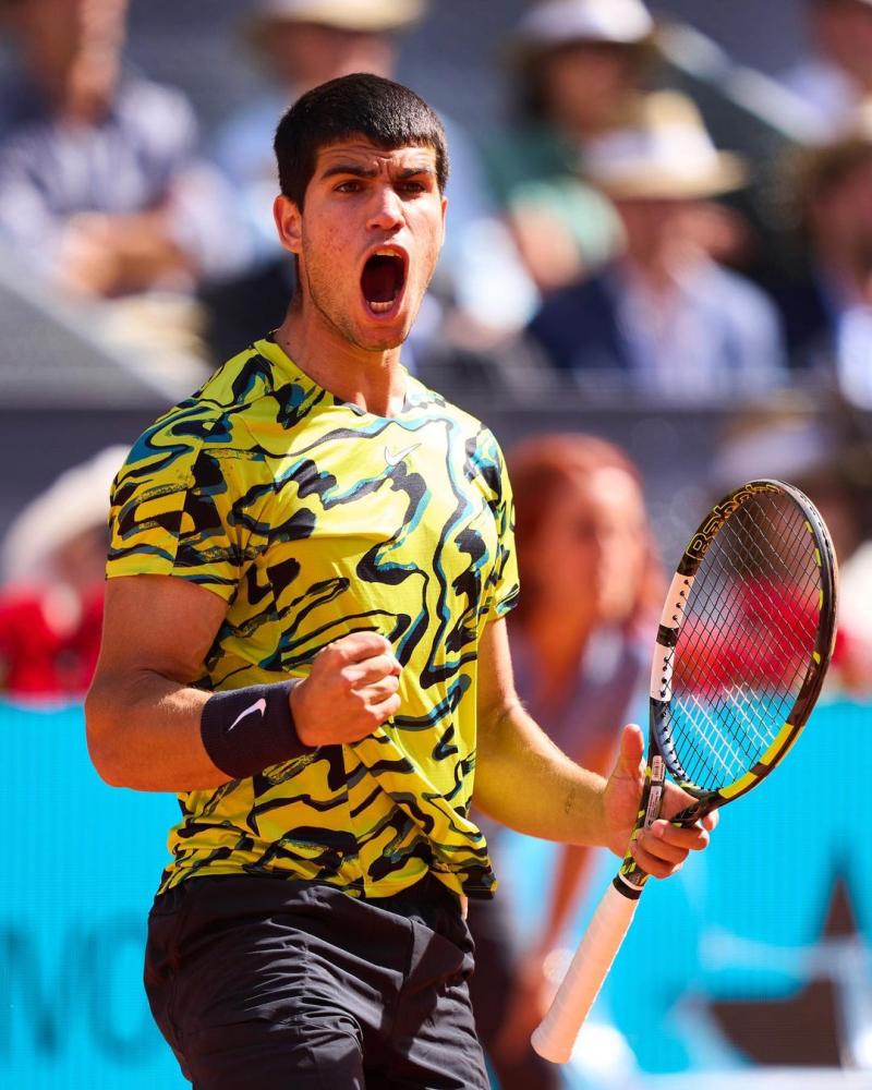 Carlos Alcaraz jugará la gran final del Masters 1000 de Madrid durante las elecciones en Chile - Instagram