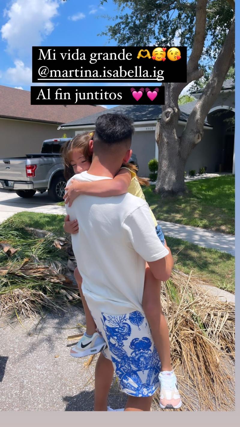 Mauricio Isla se reencontró con sus hijas en Estados Unidos - Instagram