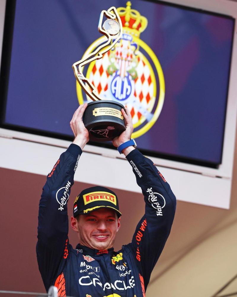 Max Verstappen sigue a la cabeza de la Fórmula 1 y se consagró en el GP de Mónaco. / Foto: @maxverstappen1