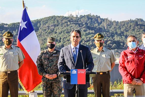 Pablo Urquízar como coordinar de la Macrozona Sur (2021) - Agencia Uno