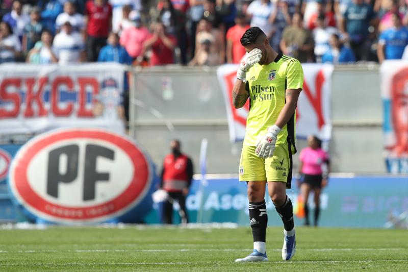 Brayan Cortés, actual portero de Colo Colo (Agencia Uno)