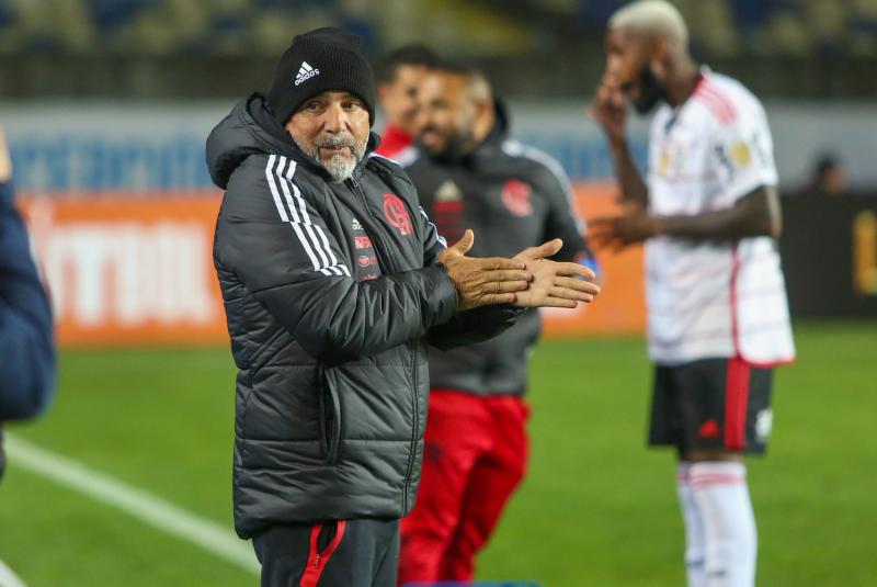 Los números de Jorge Sampaoli desde su llegada el Flamengo. (Agencia Uno)