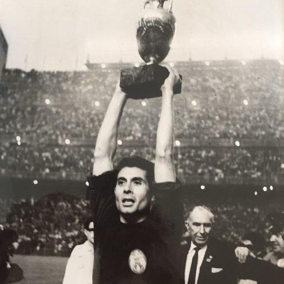 Ferran Olivella comandó a la selección española que ganó la Eurocopa de 1964. / Foto: @leyendasespana