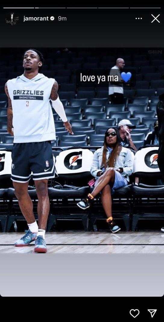 Los preocupantes mensajes de Ja Morant. / Foto: Instagram