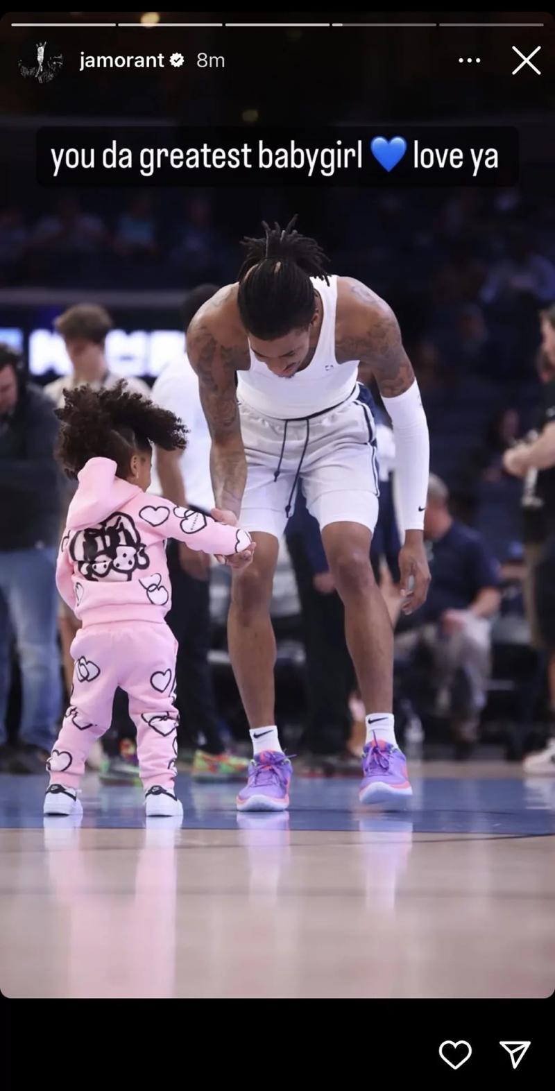 Los preocupantes mensajes de Ja Morant. / Foto: Instagram