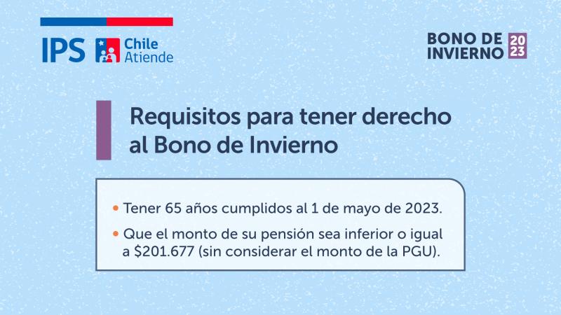 Gentileza - Bono de Invierno 2023