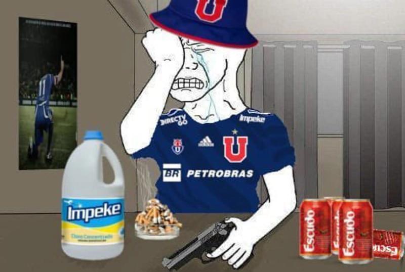 Los fanáticos le dieron con todo a los azules.