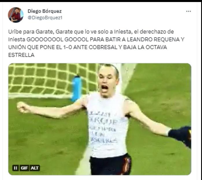 Iniesta viene de jugar en el fútbol japonés.