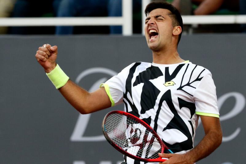 Tomás Barrios está en racha en el circuito ATP. Crédito: Photosport.