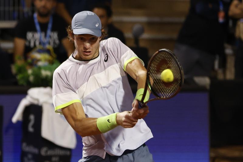 Nicolás Jarry se despidió del Masters 1000 de Roma. (Photosport)
