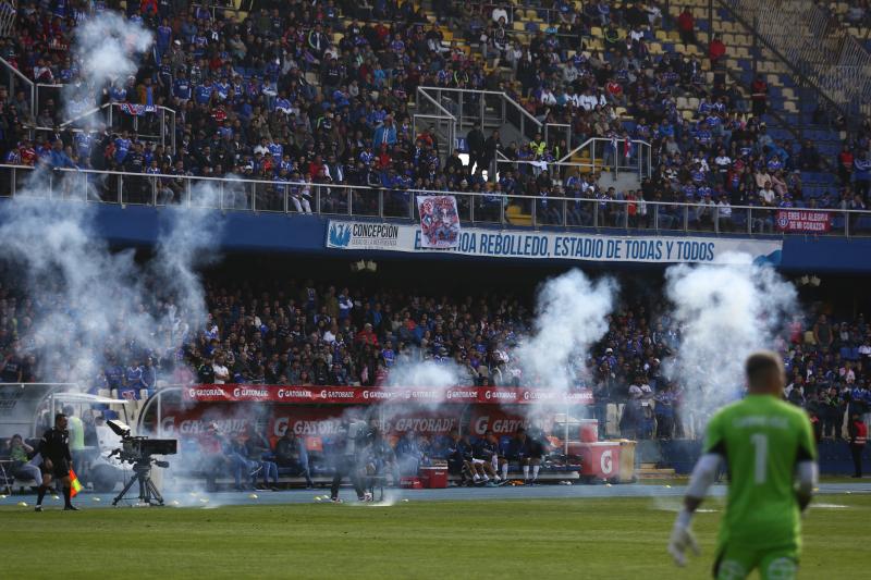 Los de Abajo se desmarcaron de los incidentes ocurridos en el Clásico Universitario. / Photosport
