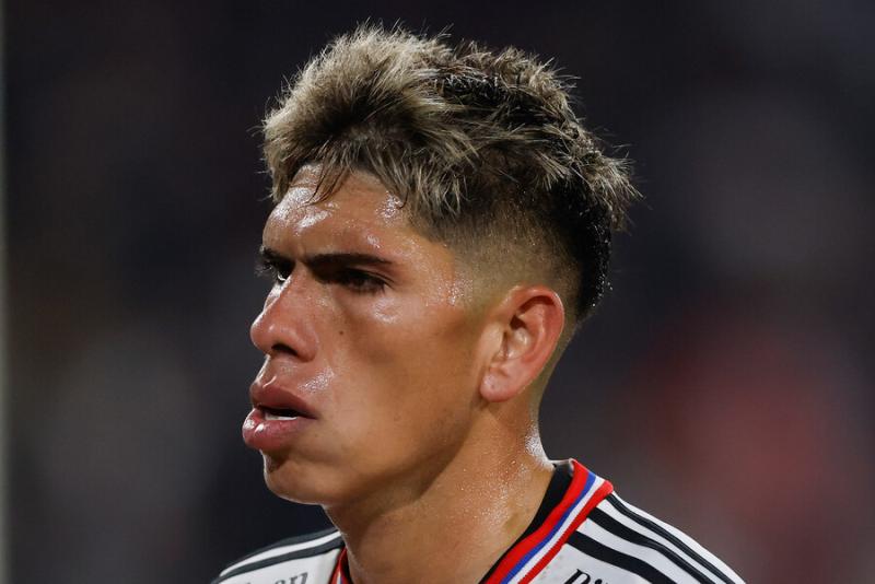 Carlos Palacios fue nominado a la Selección Chilena Sub 23. Imagen: Photosport.