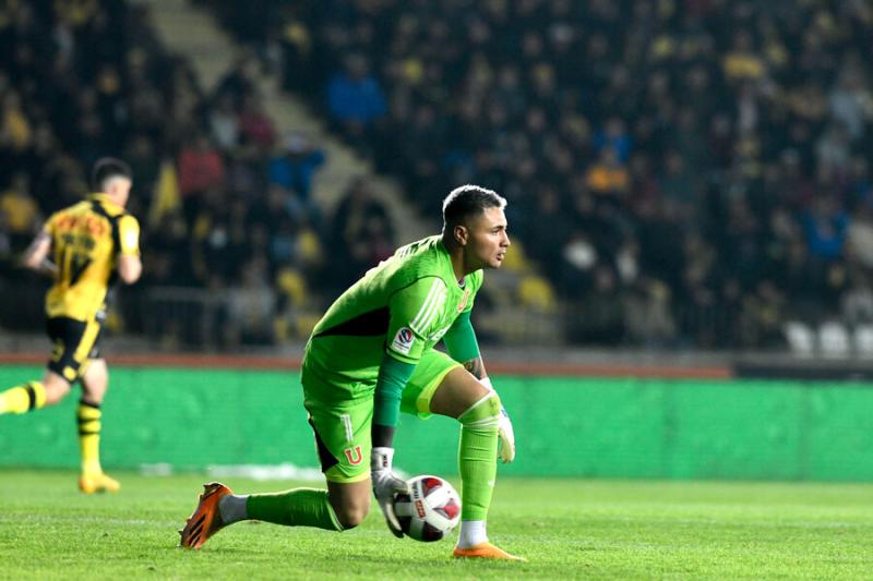 Cristóbal Campos se refirió a su error en la caída de la U en Coquimbo. Crédito: Photosport.