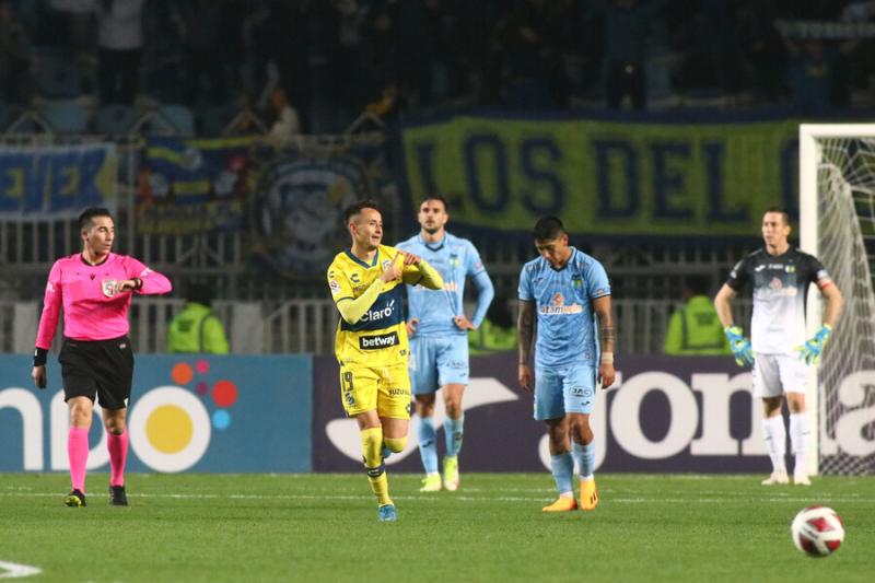 Everton igualó el partido en los últimos minutos. Imagen: Photosport.