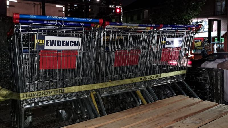 PDI - Recuperan carros de supermercado