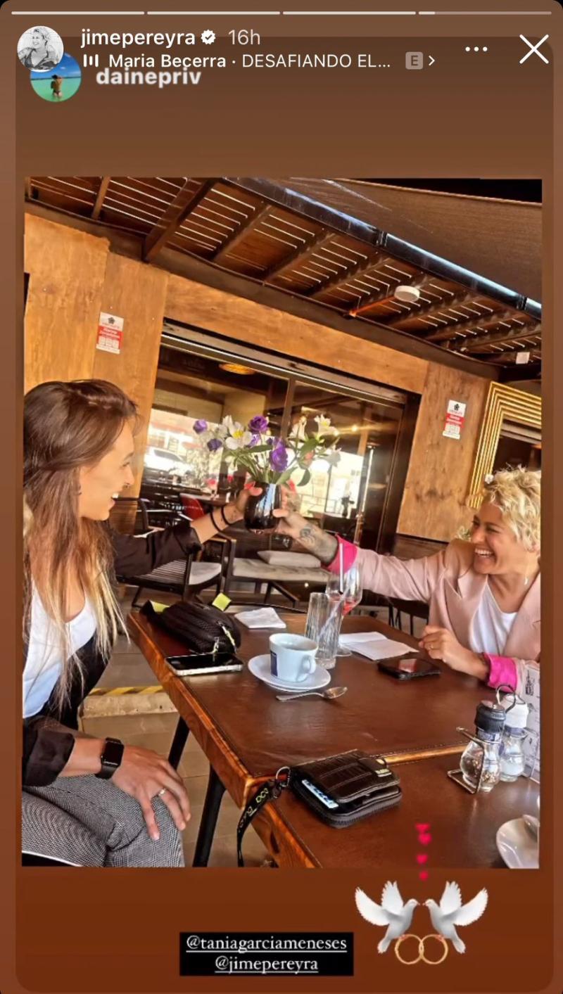 Instagram - María Jimena Pereyra se casó por el civil