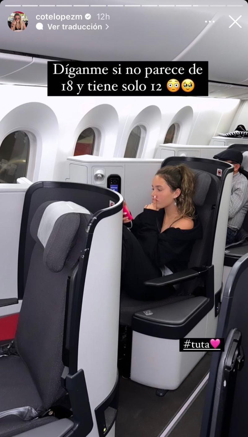 Hija de Coté López y Luis Jiménez (Vía: Instagram)