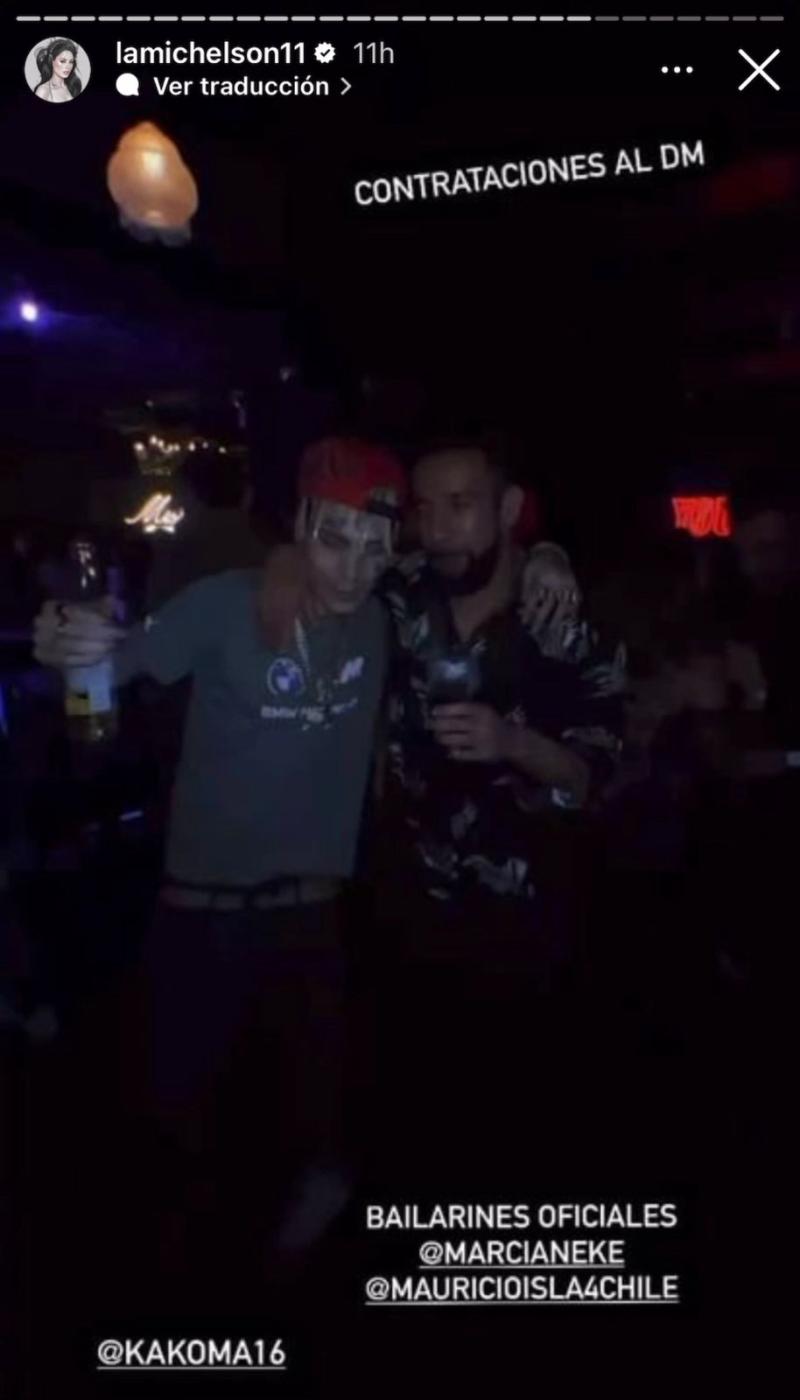 Instagram - Marcianeke y Mauricio Isla