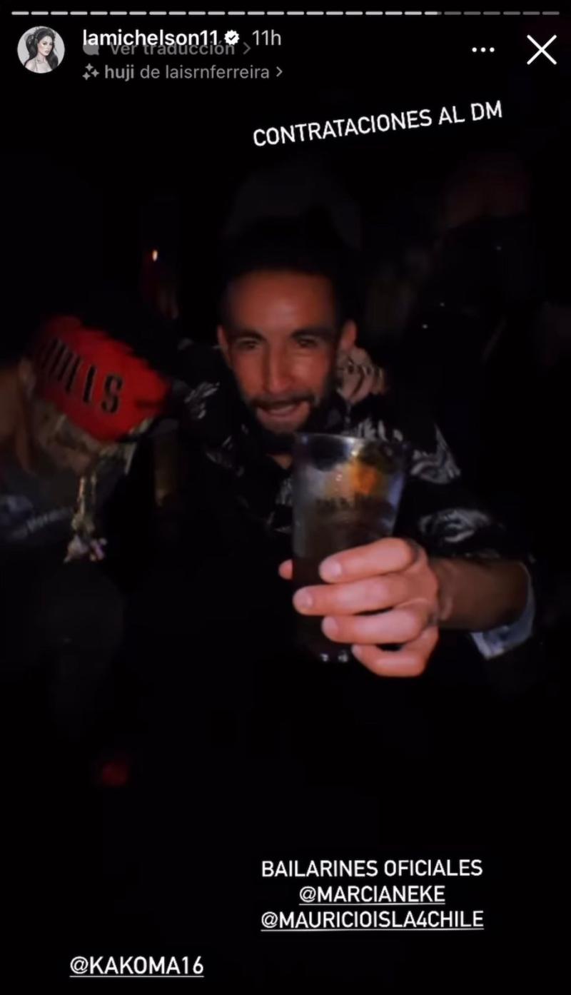Instagram - Marcianeke y Mauricio Isla