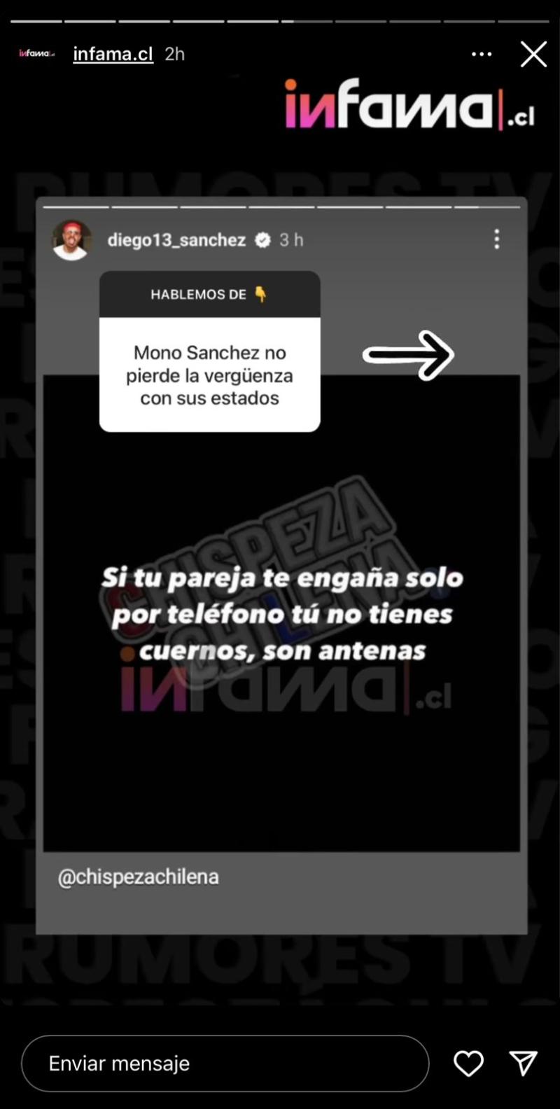 Historia de Diego Sánchez (Rescatada por el sitio @infama.cl)