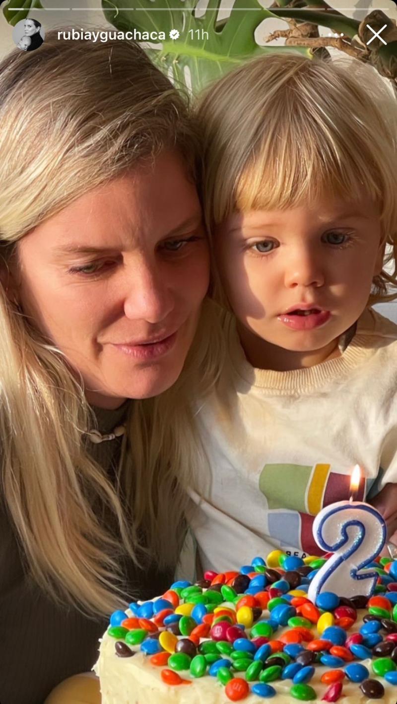 Instagram (@rubiayguachaca) - Cumpleaños del hijo de Javiera Acevedo
