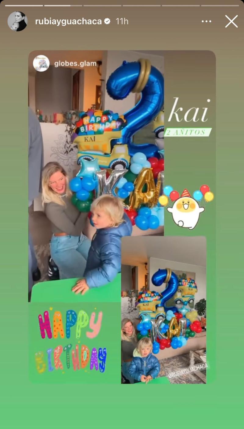 Instagram (@rubiayguachaca) - Cumpleaños del hijo de Javiera Acevedo
