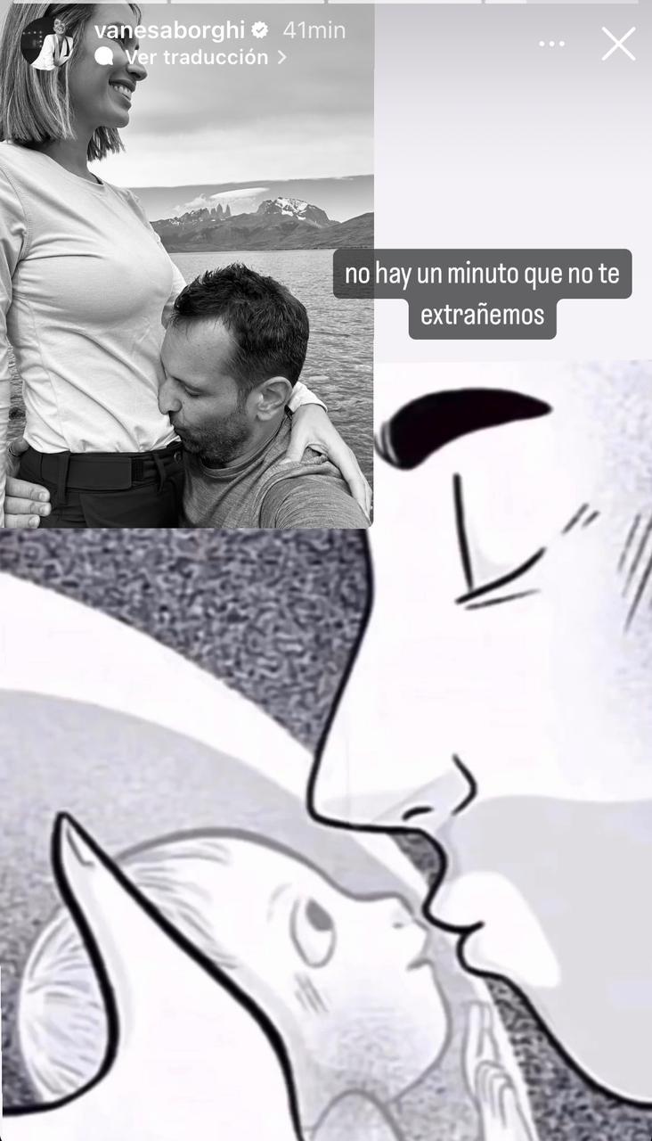 Instagram (@vanesaborghi) - Funeral de su hija Clara