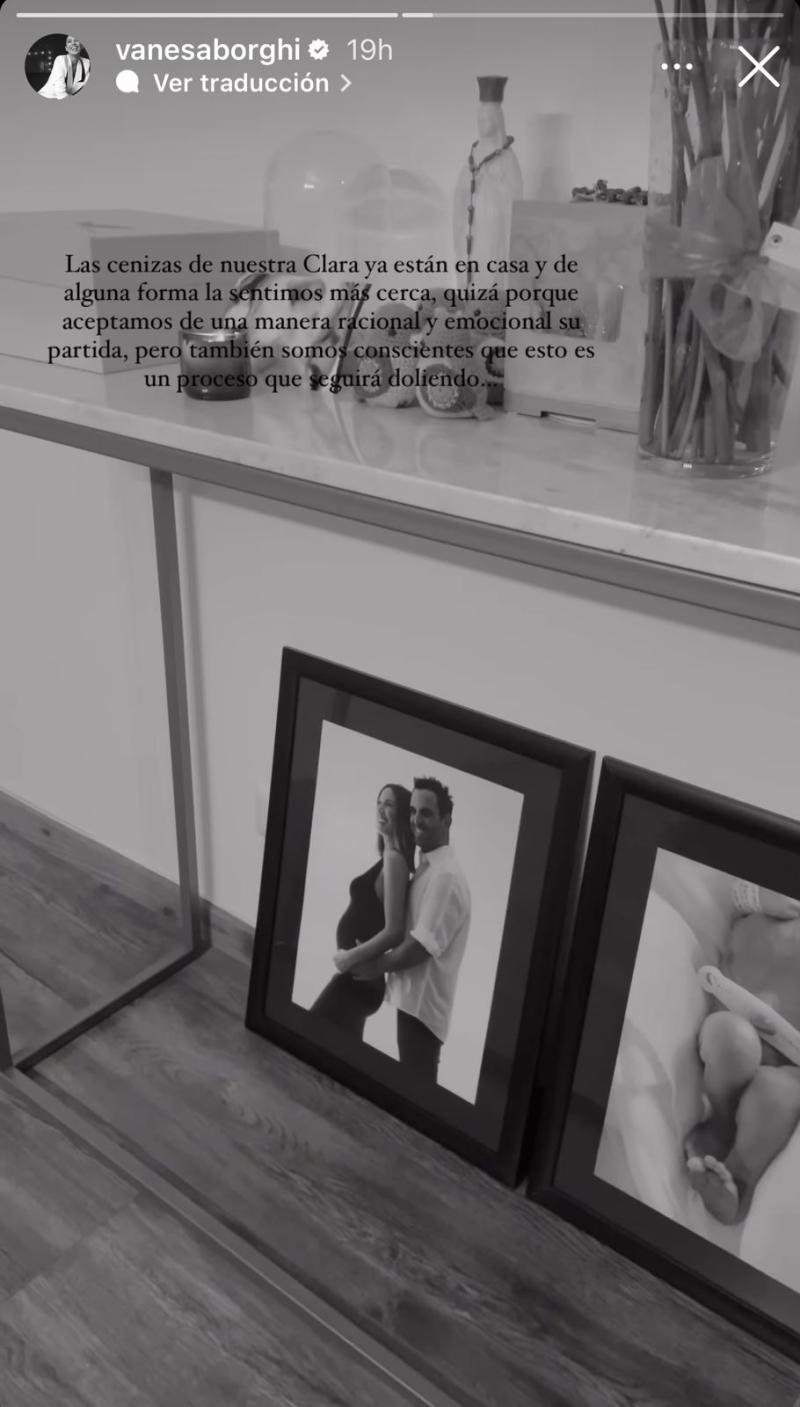 Instagram (@vanesaborghi) - Altar que Vanessa Borghi le hizo a su fallecida hija