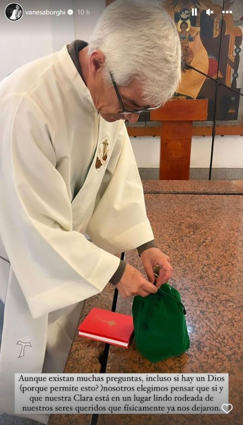 Instagram (@vanesaborghi) - Altar que Vanessa Borghi le hizo a su fallecida hija
