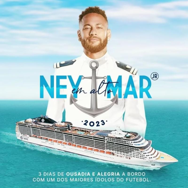 El diseño de presentación de "Neymar en Alta Mar".