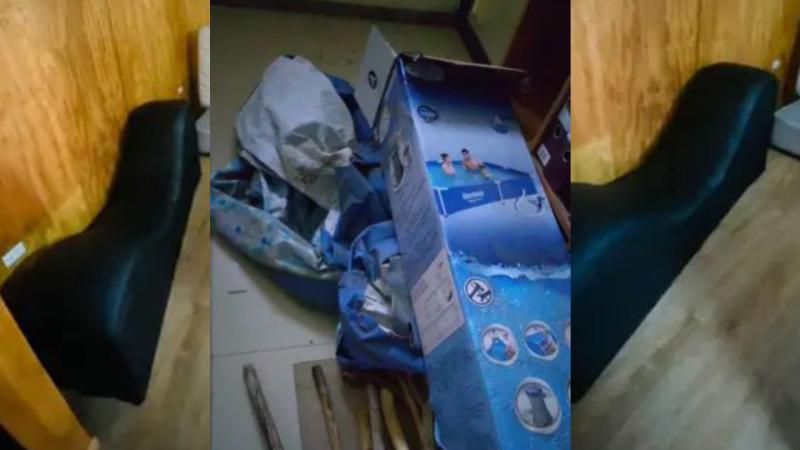 Imágenes del "sillón sexual" y la piscina en la cárcel de Angol