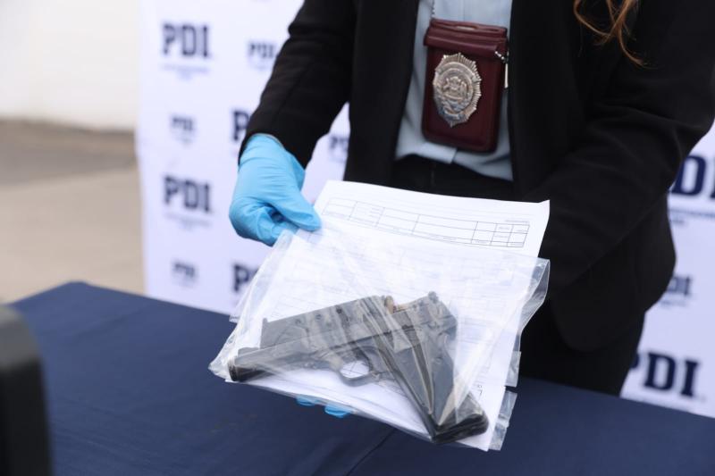 PDI incauta arma de fuego