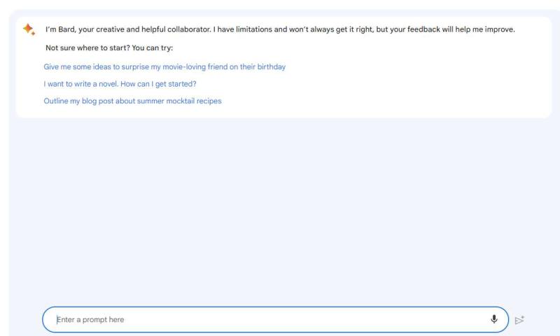 Bard - Inteligencia artificial de Google