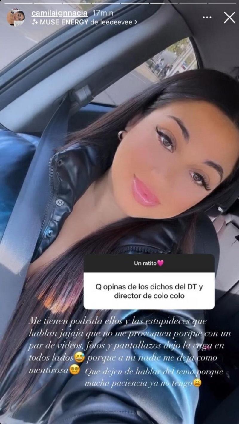 Instagram - Camila Sepúlveda, expareja de Jordhy Thompson