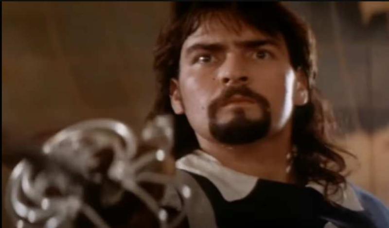 Charlie Sheen en Los Tres Mosqueteros de 1993