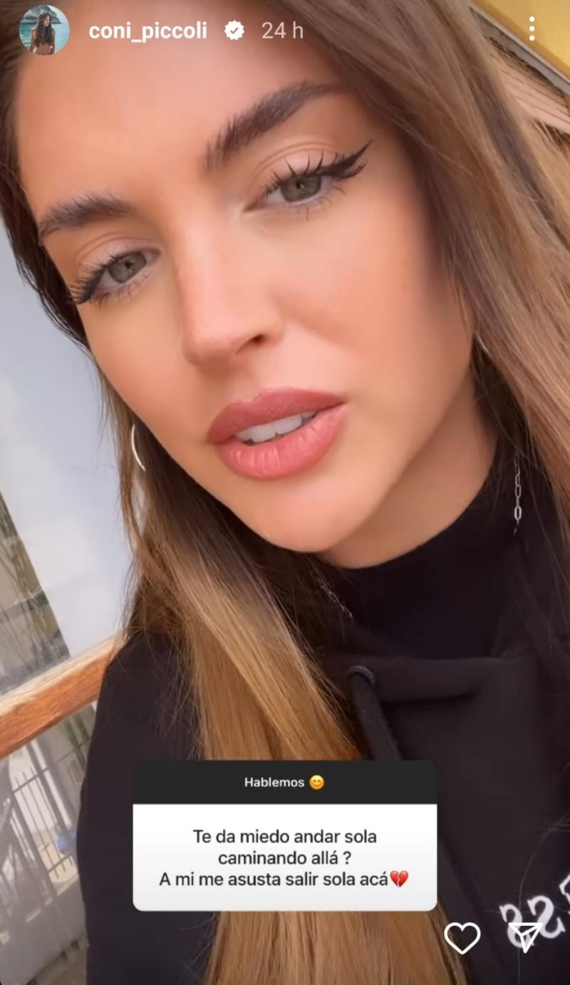 Instagram (@coni_piccoli) - Coni Piccoli responde por seguridad en Chile