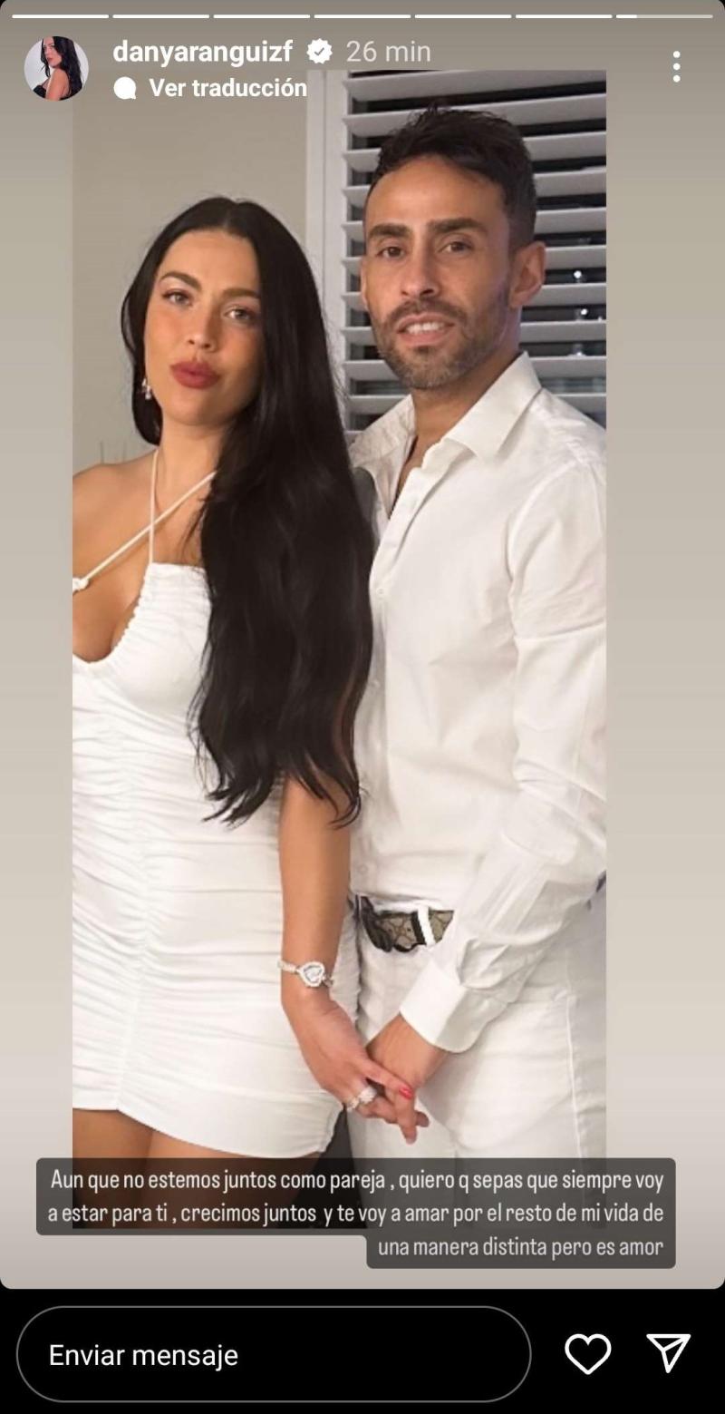 Daniela Aránguiz envió sentido mensaje a Jorge Valdivia tras ser internado.