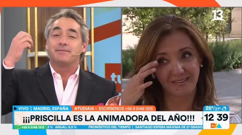 Canal 13 - Pricilla Vargas emocionada por ganar Copihue de Oro