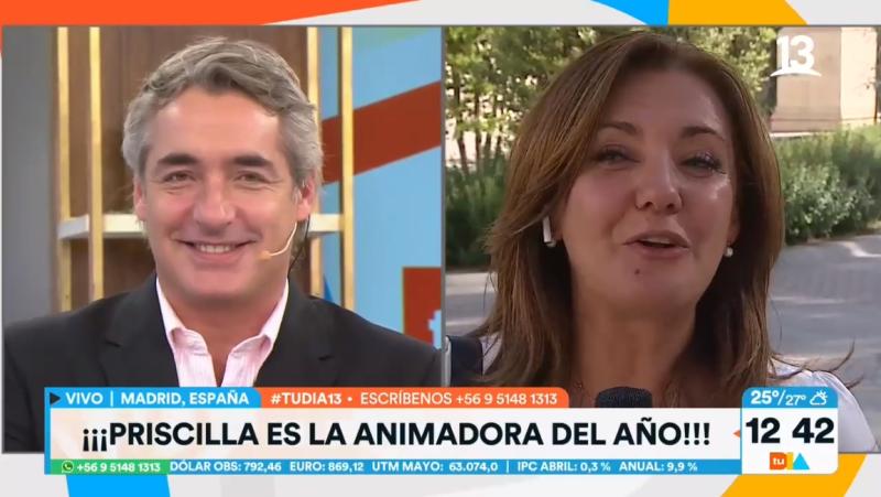 Canal 13 - Pricilla Vargas emocionada por ganar Copihue de Oro