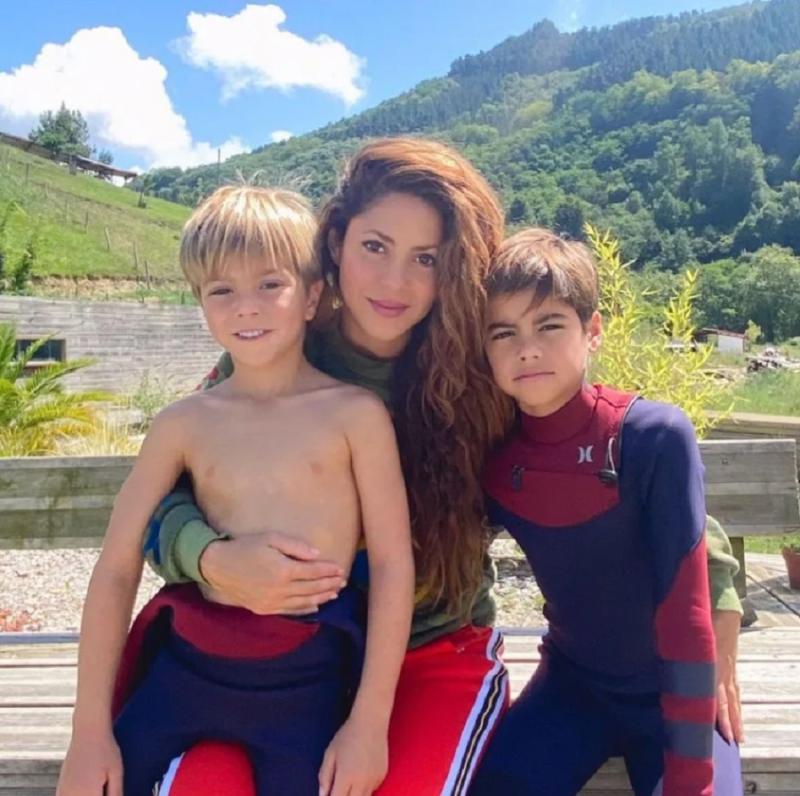Instagram - Shakira y sus hijos