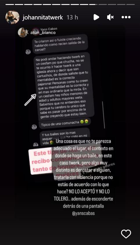 Bailarina del Cesfam de Talcahuano denuncia mensajes de odio y amenazas: "Tengo un poco de susto"